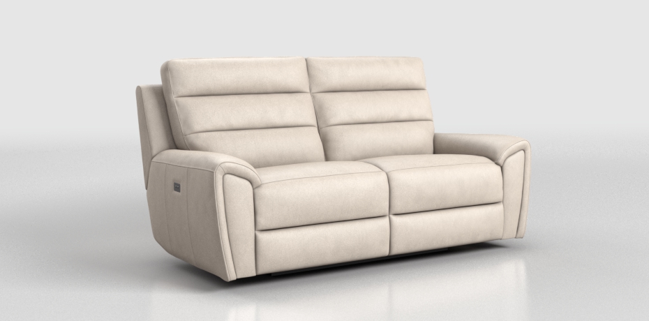 Pereto - 3 seater sofa with 2 electric recliners